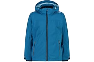 CMP Giacca Kid G con Cappuccio con Bottoni A Pressione, Sci Unisex-Bambini e Ragazzi