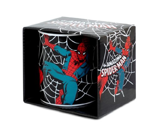 Logoshirt Marvel Comics – Spider-Man Taza de café – présenté dans un Coffret Cade