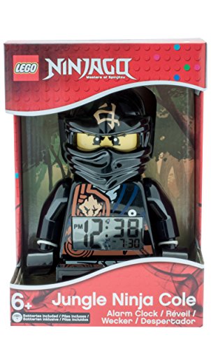 LEGO Unisex Wecker Digital Black 9009617 - 5