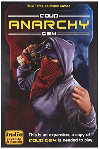 'Indie Tarjeta & Card Games ibg0 co04 - de Tablero Coup Rebellion G54: Anarchy Expansion