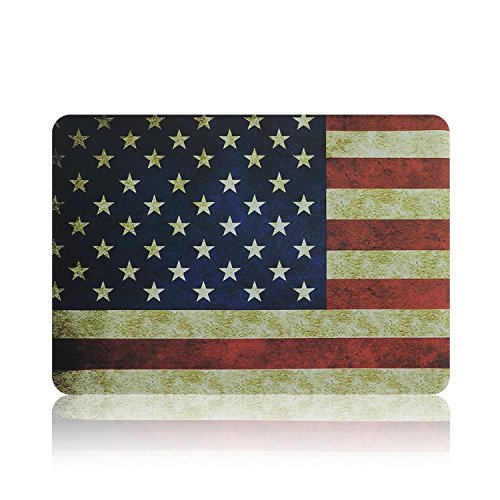 Macbook Pro 13 Retina Hülle,TECOOL [Ultra Slim Serie] Plastik Hartschale Schutzhülle Snap Case für Apple MacBook Pro 13,3 Zoll – US Flagge - 8
