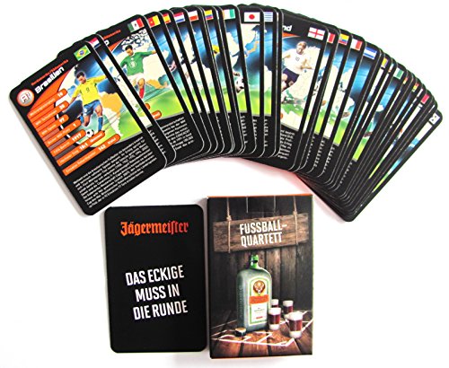 Preisvergleich Produktbild Jägermeister - Fussball Quartett 2014