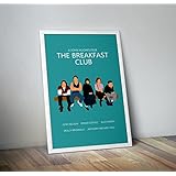 Der Frühstück Club Film inspirierte Poster, Print A3 11.7 x 16.5 Zoll
