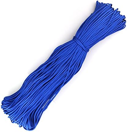 4 mm 7 Cores Paracord Parachute Cord Rope choix-100ft 250lbs Colour, 31 M/50FT 15 M/10 M/33FT, 20ft, 6 m 10ft/3 m, bleu ¨¦lectrique