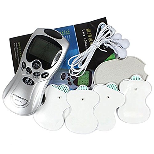Preisvergleich Produktbild Masterein Mini-LED-Elektro-Voll Körpermassager- Physiotherapie Instrument Pulse Abnehmen Muscle Relax Massage Gerät mit 4-Pads