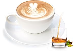 ‎CINESSO Cinesso Cappuccino mit Irischer Whisky Geschmack Cappuccino Getränkepulver aus löslichem Bohnenkaffee Cremig Zart (1000g)