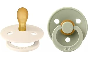 BIBS Colour Schnuller 2er-Pack, BPA-frei, Kirschform Nippel. Naturkautschuk/Latex, Hergestellt in Dänemark. G…