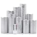 Price comparison product image Eldnacele Flameless Candles Flickering Battery Operated LED Pillars Candles(D2.2 x H4 5" 6" 7" 8" 9") Real Wax with Remote and Timer for Decoration, Set of 9 Silver Coated