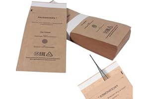 WeddHuis 50 Bolsas de Esterilización Autosellantes para Cosméticos y Herramientas de Manicura (75 x 150 mm)