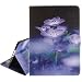 Produktbild iPad 9.7 2018 / 2017 Hülle, A-BEAUTY PU Leder Mode niedlichen Cartoon-Bilder Muster im Book Style mit Ständer Funktion und Karten Slot Schutzhülle Ledertasche Flip für Apple iPad 9.7 Zoll 2018 / 2017