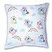 Produktbild Kissen Einhörner Regenbogen/Rainbow Unicorn kawaii, pastell und Chibi by Fluffy chamalow – chamalow Shop