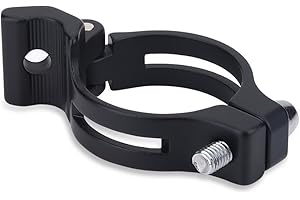 ALOMEJOR Morsetto Deragliatore Bici, Pinza per Deragliatore Anteriore Clip Adattatore del Deragliatore Anteriore per Ciclismo Bici da Strada