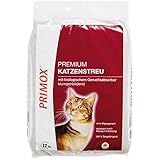 Primox 232025 Premium Katzenstreu mit Geruchsabsorber 12 kg