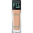 Maybelline New York Fit Me Matte+Poreless Liquid Full Coverage Foundation For Oily Skin (With Pump), 220 Natural Beige, 30Ml, Pack Of 1