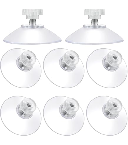 10 ventose, per succhiasi, con gancio, filettatura, anello portachiavi, anello per auto, mamma, campeggio, 30, 30 mm, 40, 40 mm, 50, 50 mm