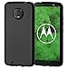 Produktbild Conie Moto G6 Hülle, Motorola Moto G6 Hülle Matt, Case Silikon, Druckknöpfe Displayschutz, Durchsichtig Klare Schutzhülle Motorola Moto G6[Schwarz]