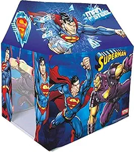 Ammi Enterprise Superman Jumbo Size Extremely Light Weight , Water Proof Kids Fold-able and Portable Play Colorful Tent House for 10 Year Old Girls and Boys.