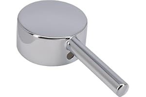 WheatThrive Faucet Handle Replacement in Zinc Alloy Ergonomic Design Perfect for Kitchen & Bathroom Settings (1#)