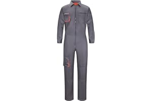 Yukirtiq Mono de Trabajo para Hombre Mono de Pintura Polialgodón Mono Trabajo Mercánico Traje de Trabajo Garaje Mono Ropa de Trabajo