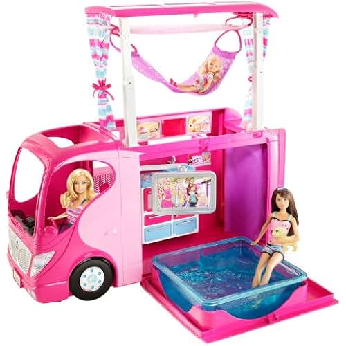 camping car de barbie