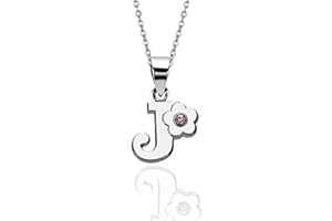 JennyWrenJewels Initial Letter A-Z Pendant Necklace | Gifts for girls birthday, christmas, party | Jewellery Gift for daughter, niece, friend, sister