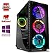 Produktbild VIBOX Pyro GS650T-8 Gaming PC Computer mit War Thunder Spiel Bundle, Windows 10 Pro OS (3,7GHz AMD Ryzen Quad-Core Prozessor, Nvidia GeForce GTX 1050 Ti Grafikkarte, 8Go DDR4 RAM, 120GB SSD, 2TB HDD)