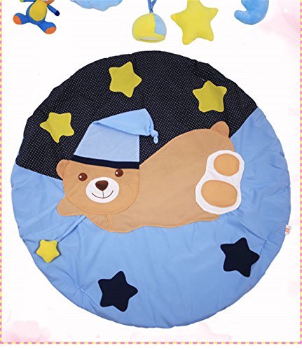 Baby Spielbögen Musical Playmat Activity Gym Boden Erlebnisdecke mit Soft Hanging Spielzeug - 4