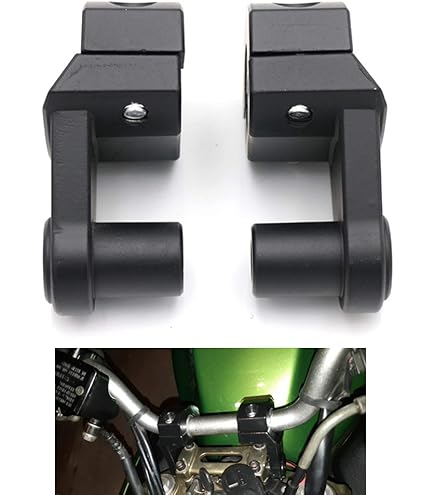 Stuurstang - Motorfiets Compensatiestang Universeel 22 mm Stuursteun Balans Bar Aluminiumlegering Motorfiets Accessoires R (goud