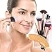 Bestope Makeup Brush Set-16pcs Professional Make Up Brushes Cosmetic Makeup Brushes Makeup Make Up Brush Set with Soft Synthetic and Vegan Bristles Beauty Tools for All Consistencies-Rose Gold