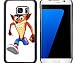Produktbild Samsung Galaxy S7 Edge Hülle, Galaxy S7 Edge Schutzhülle Handy Tasche, Game Crash Bandicoot Case Samsung Galaxy S7 Edge Cover Games Hardcase Muster Crash Bandicoot