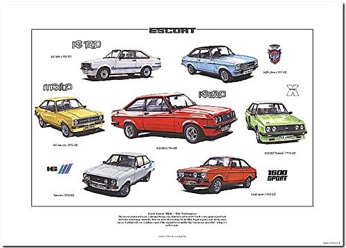 'FORD ESCORT MK II - The Performers' - RS2000, Mexico, Sport, Harrier, RS1800 &amp; Ghia
