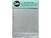 Produktbild Sizzix 662141 Schneideplatten - Standard 1 Paar (klar M/Silbern Glitzern), Plastic, Multicolor, 28 x 19 x 1.2 cm