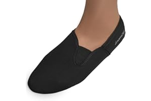 LAPPADE Chaussures en néoprène de Gymnastique de voltige de Natation Chaussons de Gymnastique de Ballet Ballerines pour Femmes Hommes Filles garçons avec Semelle en Caoutchouc