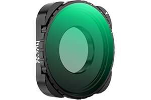 K&F Concept Variable ND2-32 Filter Kompatibel mit GoPro Hero 13 Schwarz, Neutraldichte Zubehör Light Reduction Filter für Go Pro 12/11/10/9 Schwarz, Multicoated HD Optical Glass Action Kamera Zubehör