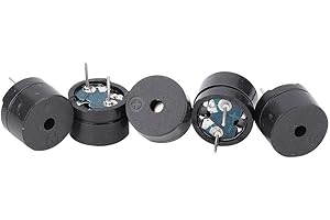 SHARAINN 3/5/9 / 12V AC 50Pcs Summer Elektromagnetischer Typ Passiver Summer 16 Ohm Voice Industrial Sounder Alarm Sounder Instrumentierung Schiffsausrüstung