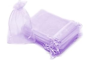 100 stycken organzapåsar, presentpåsar påse, 10 x 15 cm bröllopsväskor, organza-påsar, smyckespåsar, godispåsar, presentpåsar för bröllop, jul