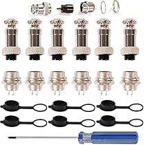 10 Connettori GX12 2 Pin - Presa E Spina Maschio/Femmina Per Aviazione, Camera, RC - Foto 11