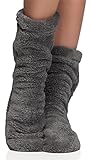 L&L Damen Warme Winter Socken LL0029 (Graphite, 39/41)