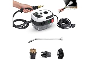 Oasisgalore 2500W Steam Cleaner Machine, Multifunctional Portable 10s Rapid Heating High-Temperature High-Pressure Steamshot Steamer Cleaner Cleaning Tool for Home