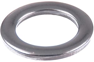 Arandela SECCARO para tornillos cilíndricos M12, 13,0 x 20,0 x 2,0, acero inoxidable V2A VA A2, DIN 433 / ISO 7092, 20 piezas