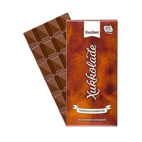 Preisvergleich Produktbild Xylit Xukkolade (10x100g) Fine Dark Chocolate
