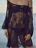 TININNA Damen Frauen Sexy Lace Strand Vertuschung Strandkleider Strandkleid Sommerkleider Beachwear Bikini Pareos XL - 6