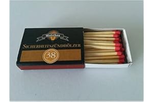 unlite Fiammiferi, Rot, 2Pack