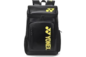 YONEX BA1408 Backpack, Quality Large Capacity Bag, Multi-Compartments for Tennis and Badminton, Sperate Shoe Compartment.