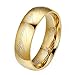 Produktbild wuayi Herren Edelstahl Gold Ringe Set für Kleider Dekoration Hochzeit Schmuck Geschenk günstig 21 mm gold