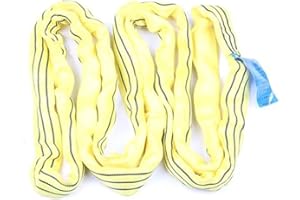 PALLIT Eslinga redonda 3000 kg / 3 t de capacidad de carga 6 m, eslinga plana, eslinga de grúa, solidez extremadamente alta