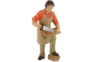 Dekop Krippenfiguren, Schreiner, geeignet für 9cm Figuren (44635095685)