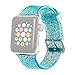 Produktbild Happy Event Strap Kompatibel für iwatch 4 44mm Smart Watch, Silikon Verstellbar Ersatz Zubehör Straps Fitness Armband