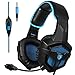 Produktbild SADES SA 807 Gaming Headset Multi-Platform Neue Xbox one PS4 Kopfhörer Gaming Headsets für neue Xbox ein PS4 PC Laptop Mac iPad iPod (schwarz & blau)