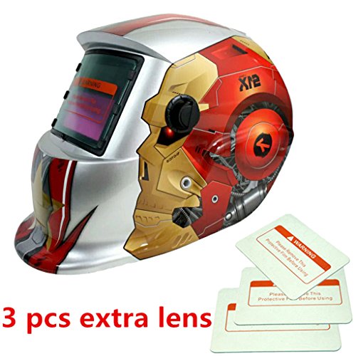 Solar Automatisch Verdunkelung Schweißhelm Schild Schweißbrille Maske – 3 - 3